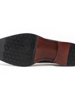 Alternative view of Brown Patina Wholecut Oxford Dress Shoes for Men